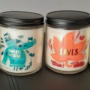 Bath & Body Works Leaves | Sweater Weather